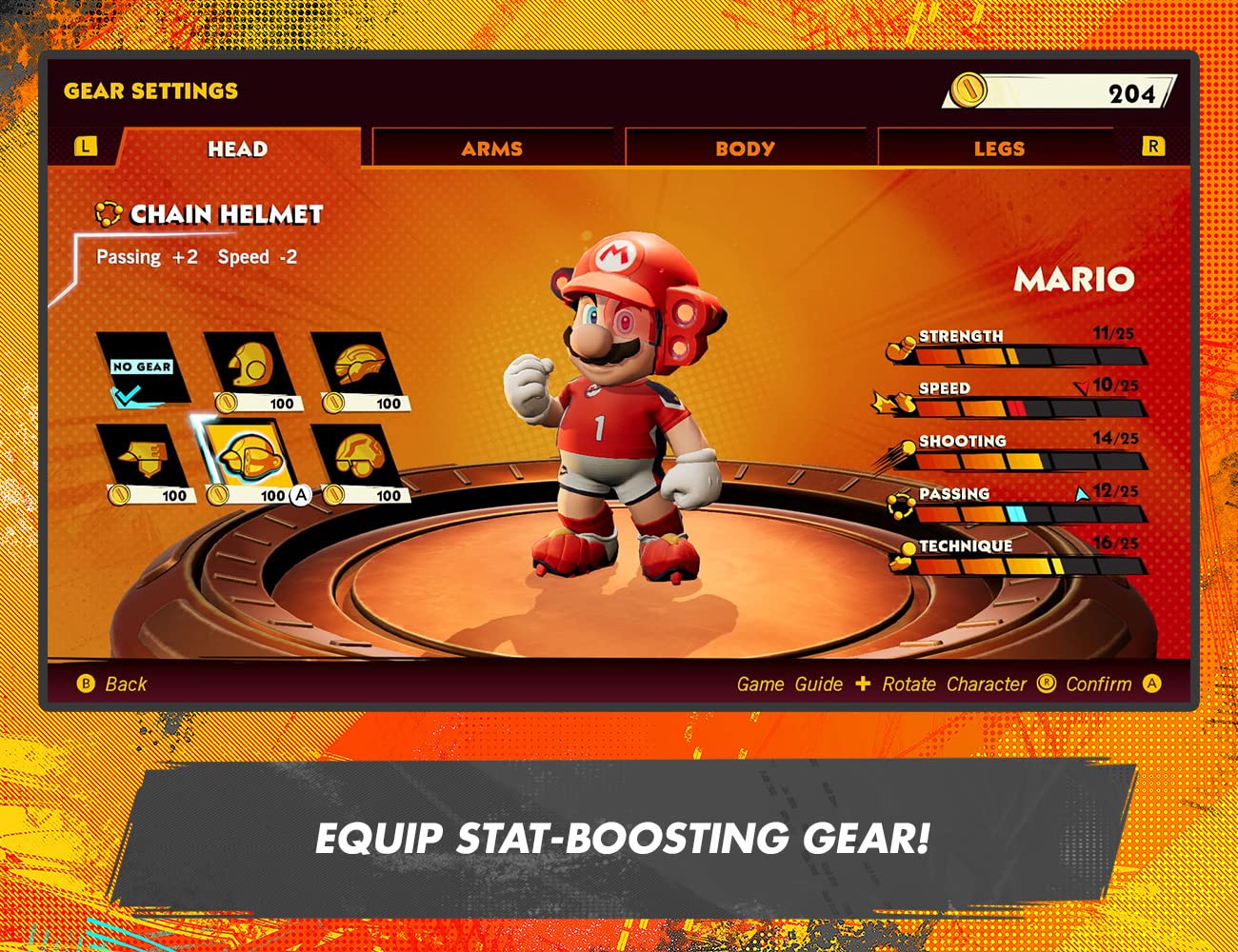 Nintendo Switch Mario Strikers: Battle League Football (Model 1191909) - European Version