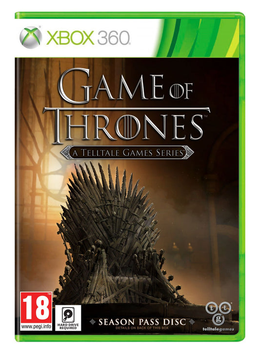 Game of Thrones - A Telltale Games Series: Season Pass Disc - Xbox 360