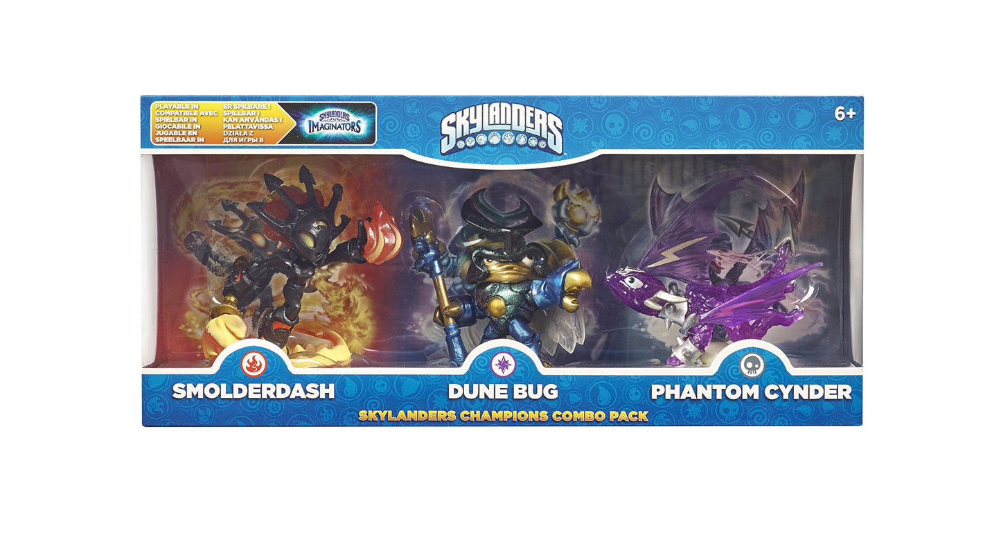 ACTIVISION Skylanders Imaginators Classic Champion Triple Pack - Smolderdash, Dune Bug & Cynder for Xbox One/PS4/PS3/Xbox 360/Wii U