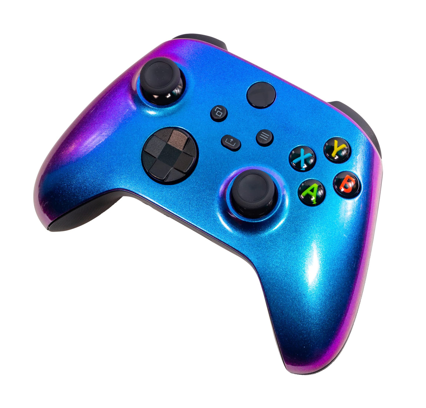 Crazy Controllerz Xbox Series X Soft Touch Controller - Chameleon Color Changing - Compatible with Xbox One, Series X, Series S