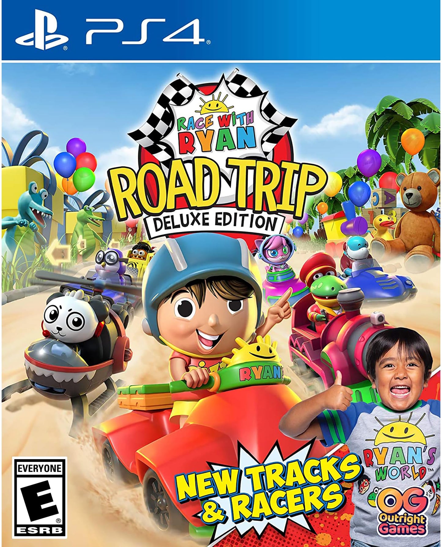 U&I Entertainment RACE WITH RYAN TRIP DLX for PS4 - Model 819338021171