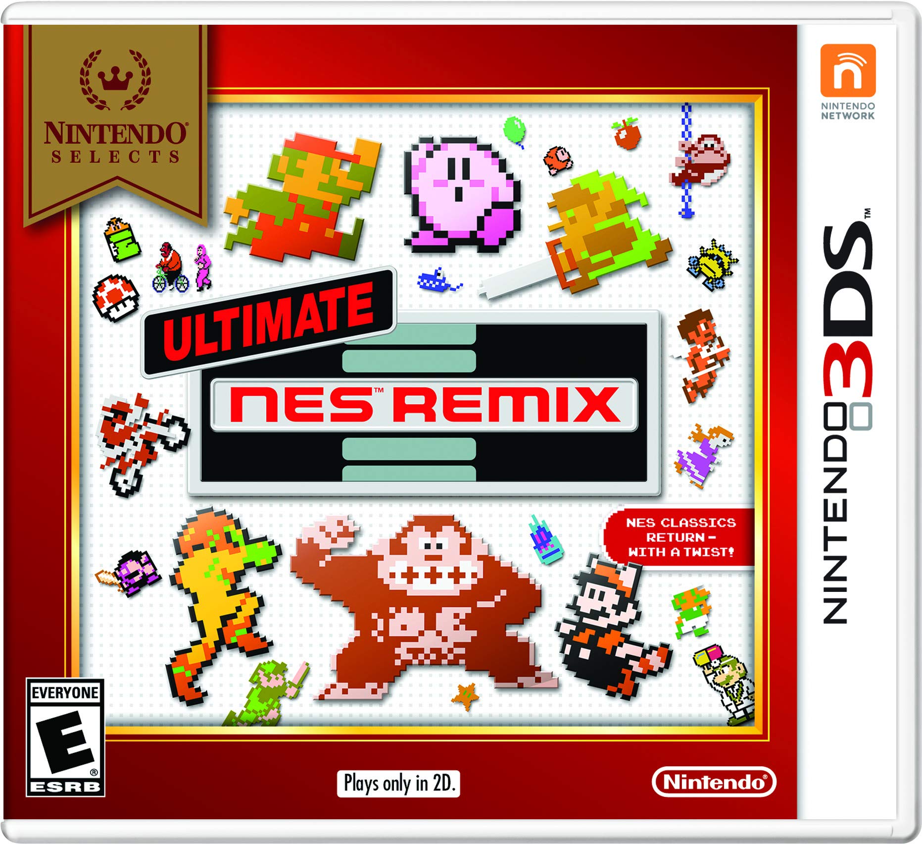 Nintendo Selects Ultimate NES Remix for 3DS - Original Version, Model CTRPBFR5