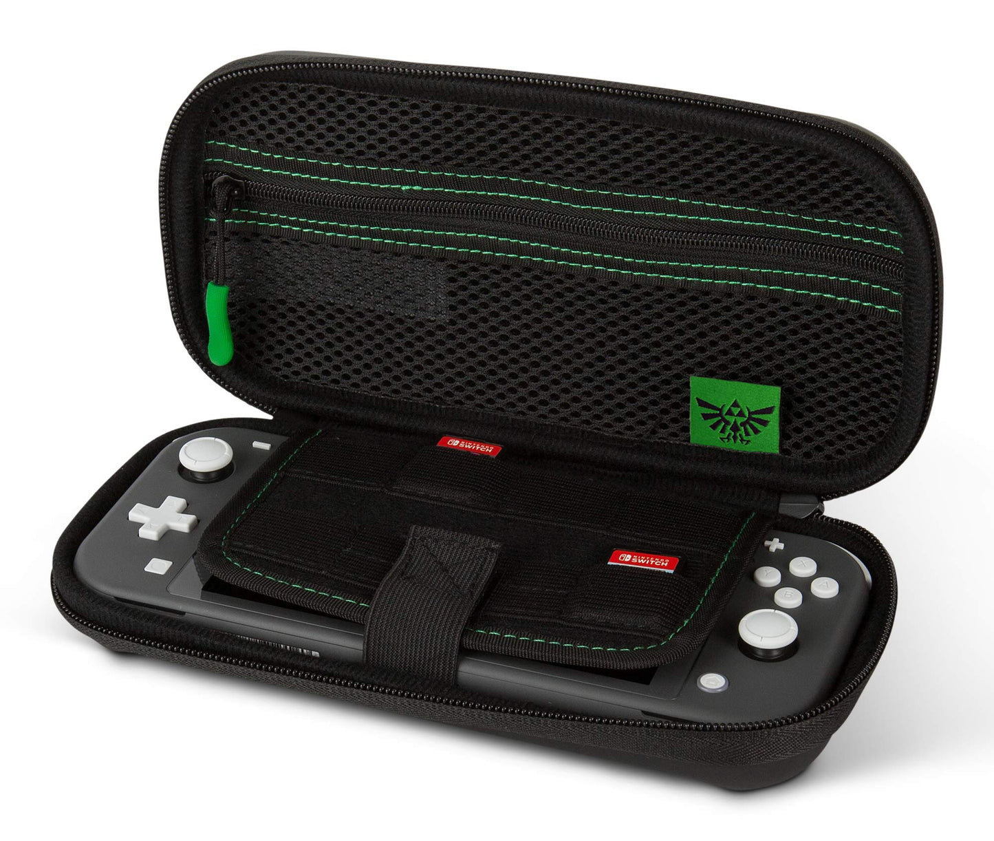 PowerA Protection Kit for Nintendo Switch Lite - Link Hyrule, Model 1514870-01, Microfiber Material
