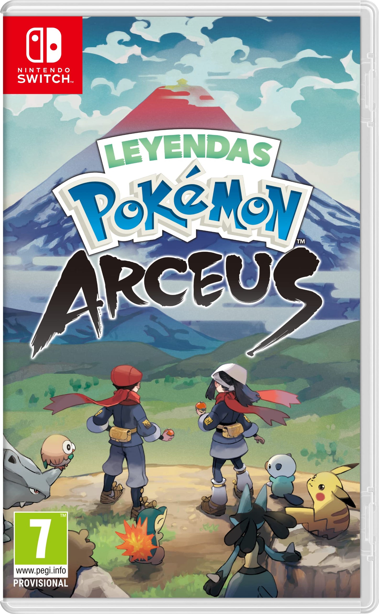 Nintendo Pokémon Legends: Arceus Game for Switch - EU Import, Model 211169, Black