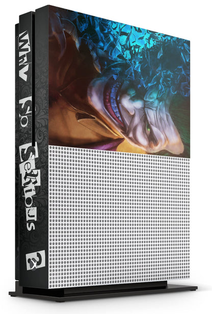 giZmoZ n gadgetZ Xbox One S Joker Console Skin Decal + 2 Controller Skins, Vinyl, Joker From Batman, XBS Joker Skins