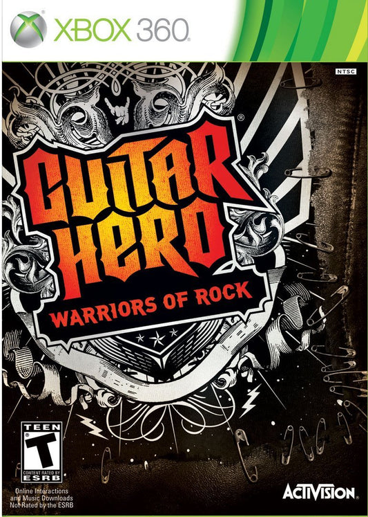 Guitar Hero: Warriors of Rock Stand-Alone Software - Xbox 360 (Renewed)