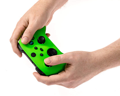 Crazy Controllerz Xbox Series X Soft Touch Controller - Neon Green, Added Grip, Custom Design