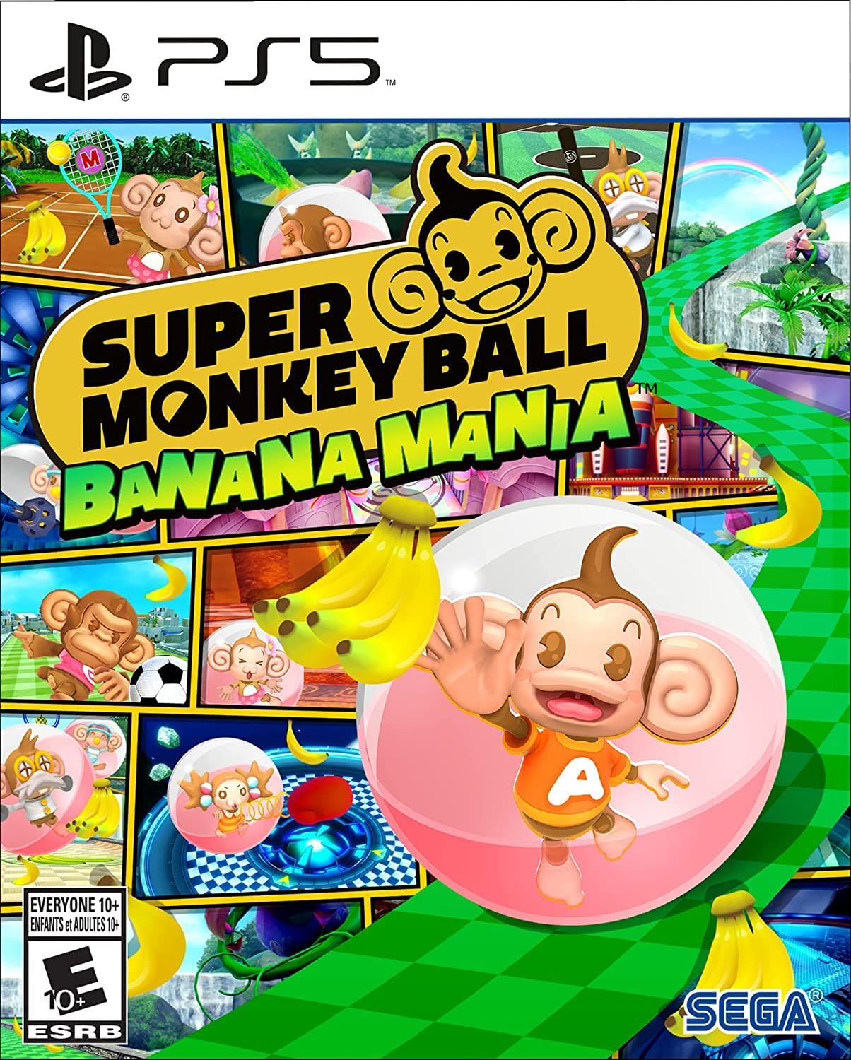 SEGA Super Monkey Ball Banana Mania - Standard Edition for PlayStation 5, Model SB-63279-8