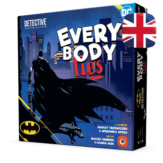 Portal Games Batman Everybody Lies Cardstock Game - Model POP00406, Various Colors