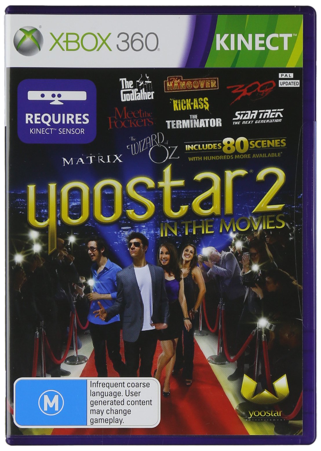 Yoostar Entertainment Yoostar 2: In The Movies - Xbox 360 Game (Model 00205)
