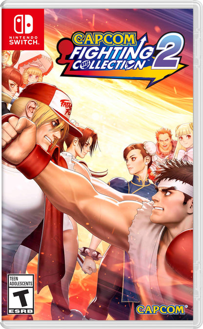 Capcom Fighting Collection 2 for Nintendo Switch - Model 41045 - Classic Fighting Games Collection