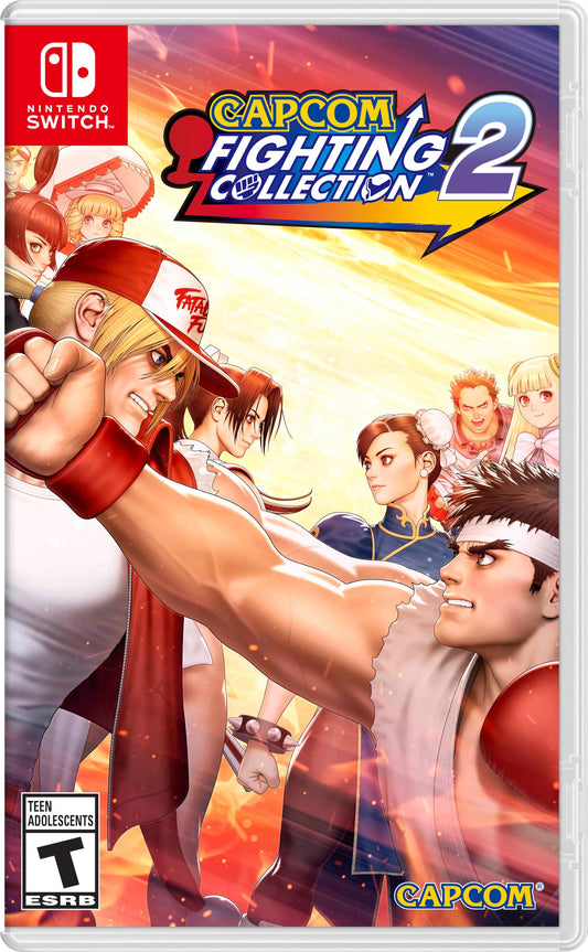 Capcom Fighting Collection 2 for Nintendo Switch - Model 41045 - Classic Fighting Games Collection