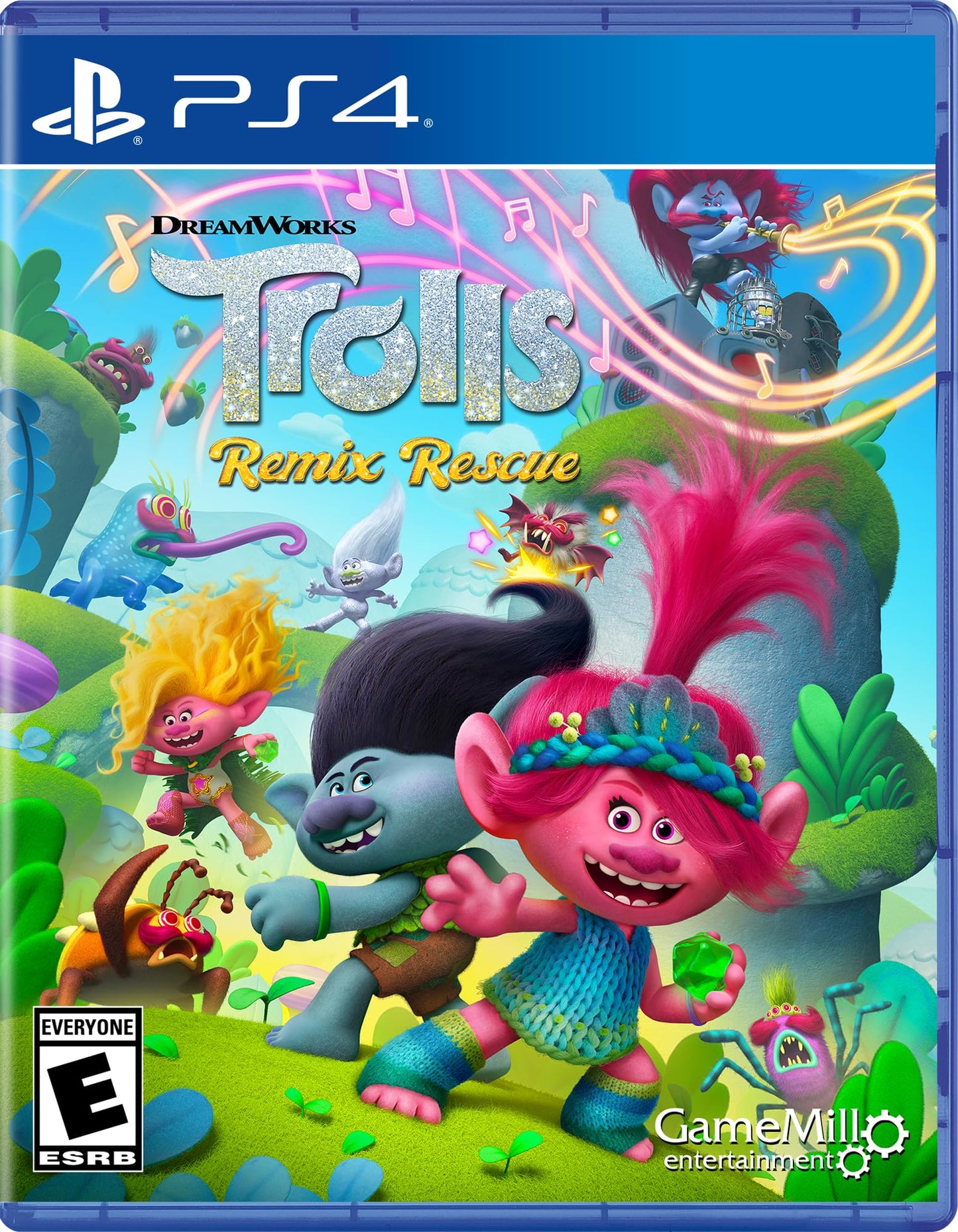 Game Mill Trolls Remix Rescue - PlayStation 4 Game - Model SLTG66062PS4