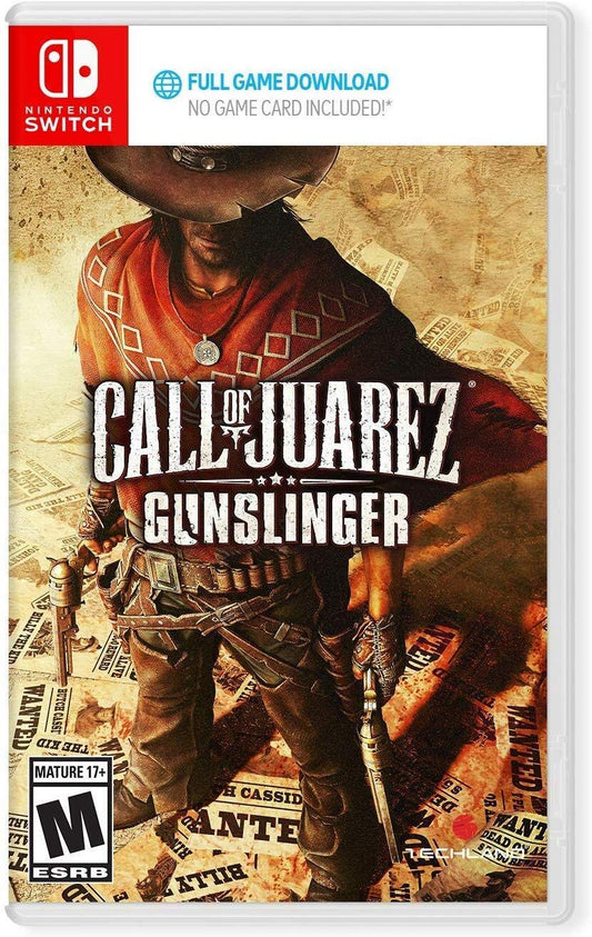 Square Enix Call of Juarez: Gunslinger - Nintendo Switch Game Download Code (Model 92365)