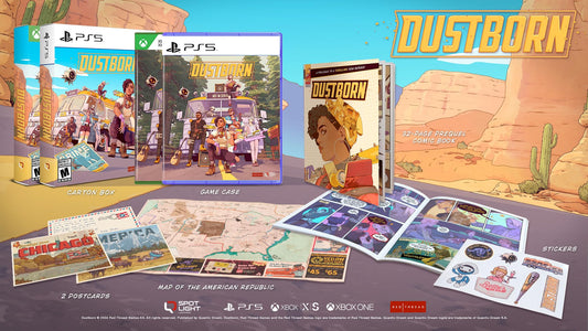 Solutions 2 Go Dustborn Limited Retail Edition for Xbox Series X - Exclusive Game Edition