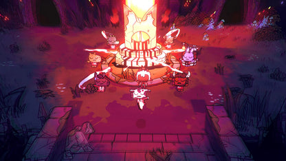 Devolver Digital Cult of the Lamb Deluxe Edition - Engaging Gameplay, Unique Art Style, Digital Content Included
