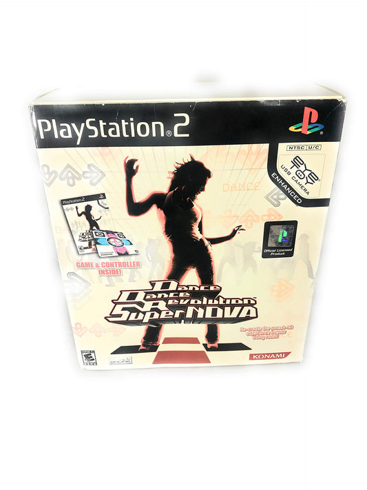 Konami Dance Dance Revolution Supernova Bundle for PlayStation 2 Model 25049