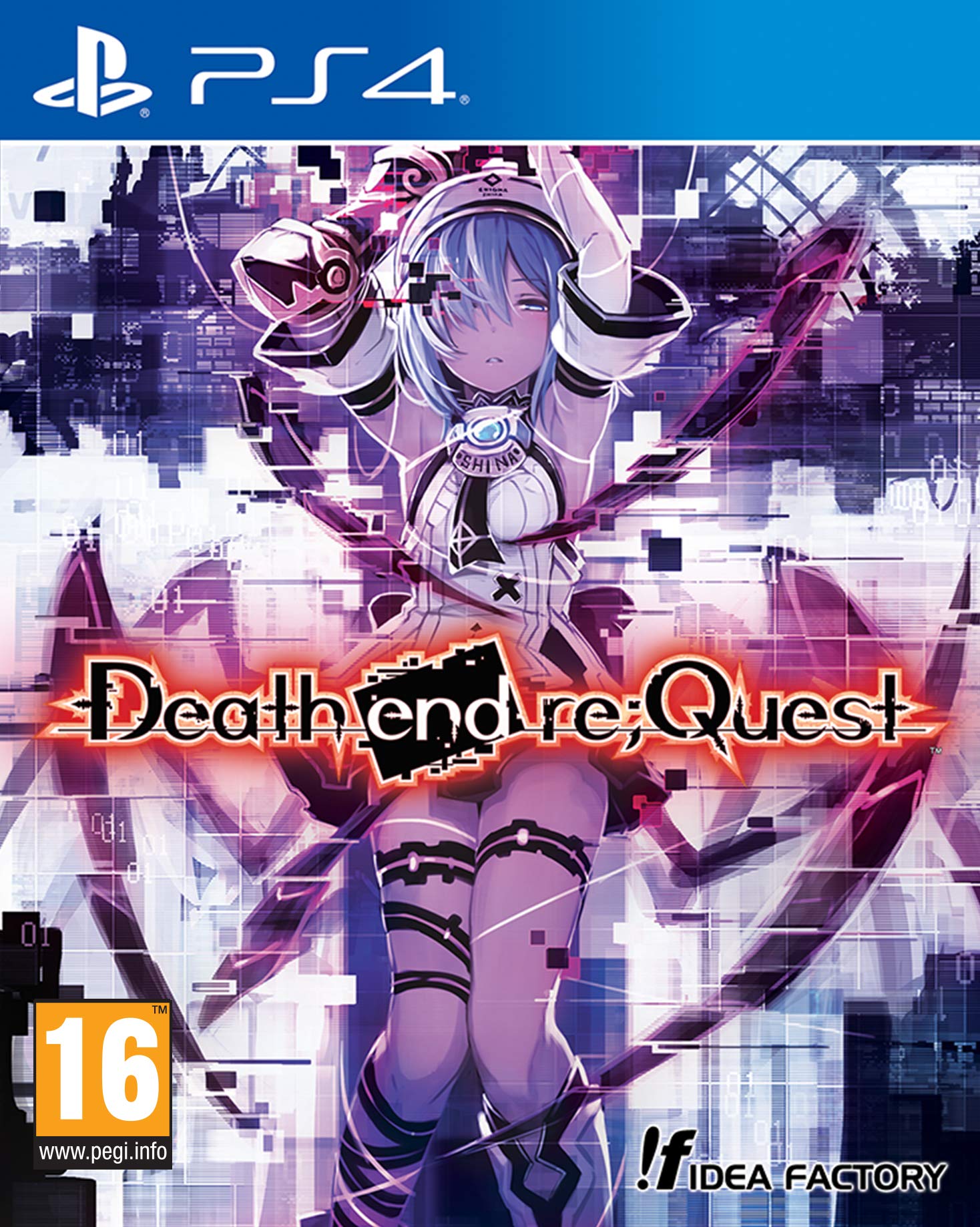 Idea Factory International Death end reQuest for PS4 - Model 235055 - Engaging JRPG Adventure Game