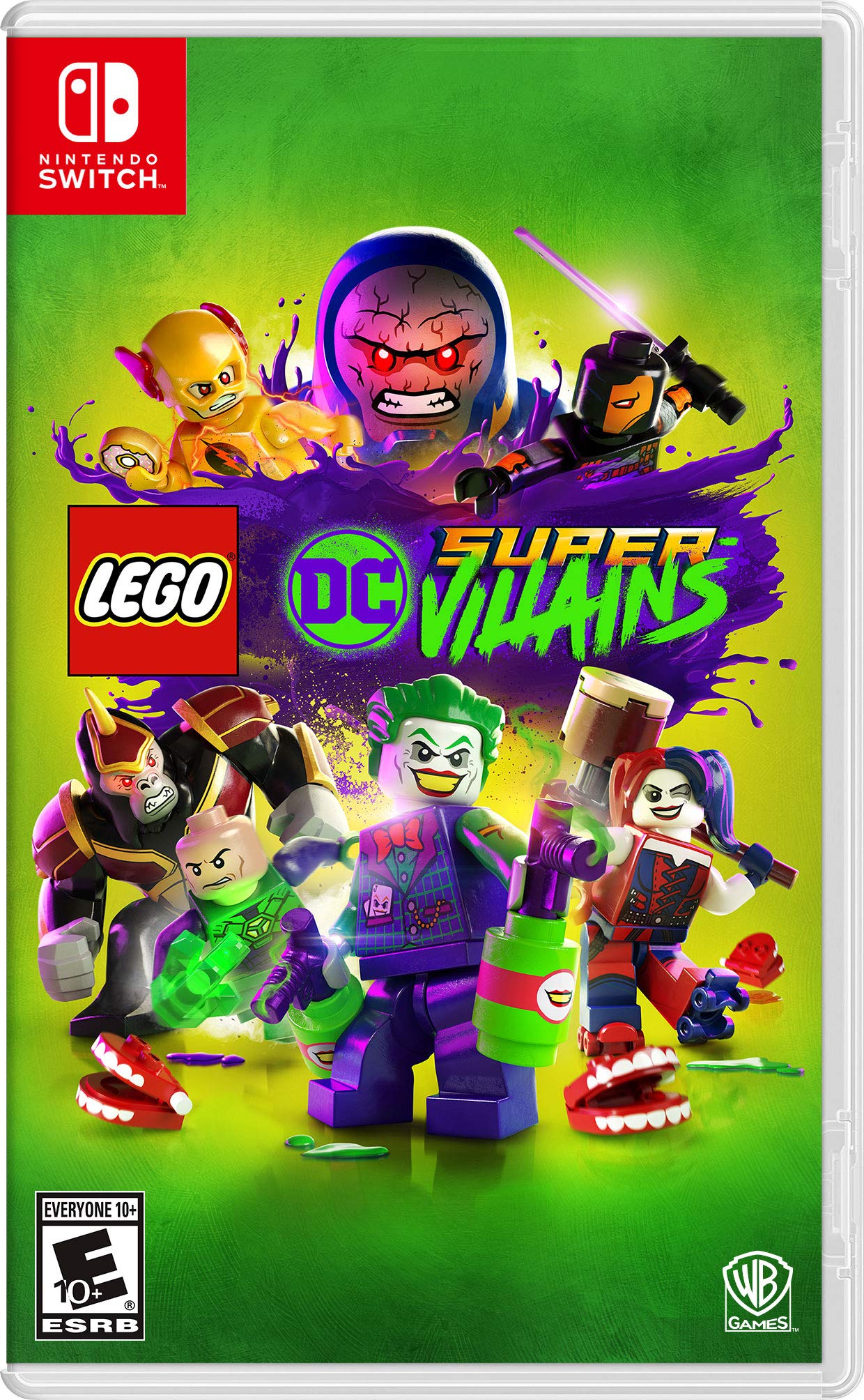 WB LEGO DC Villains Switch Game - Medium to Large Size, Model 883929633180