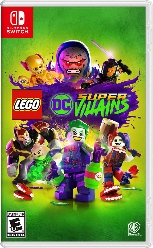WB LEGO DC Villains Switch Game - Medium to Large Size, Model 883929633180