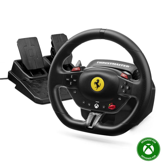 Thrustmaster T98 Ferrari 296 GTS Racing Wheel and Pedal Set (compatible with XBOX Series X|S  PC)