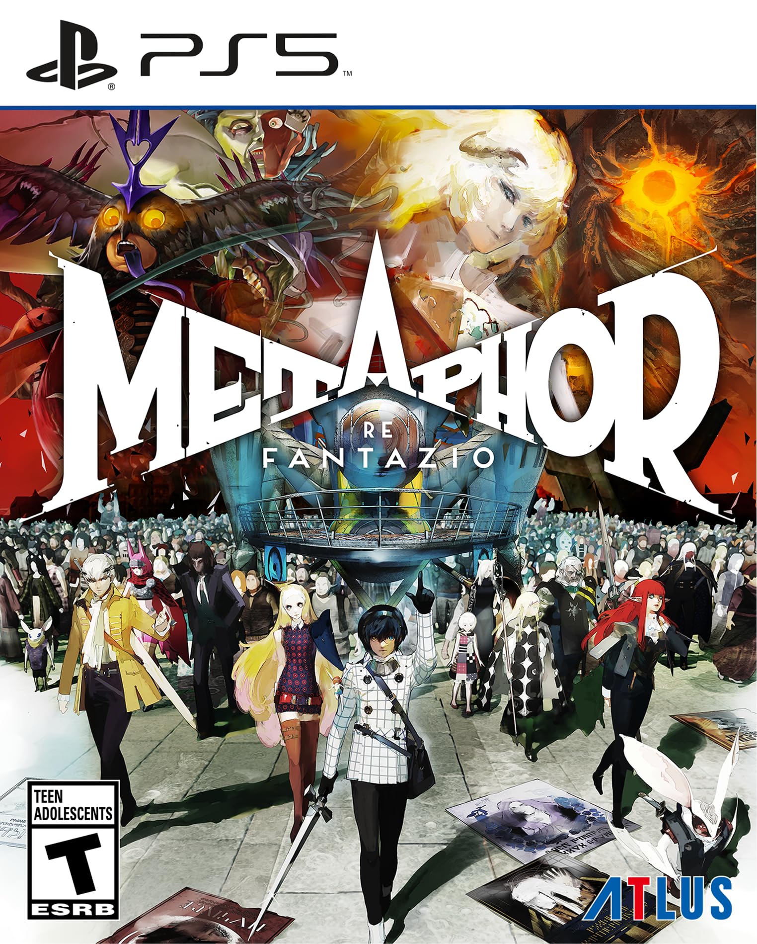 SEGA Metaphor: ReFantazio Launch Edition - PS5 Game, Model 0730865220830