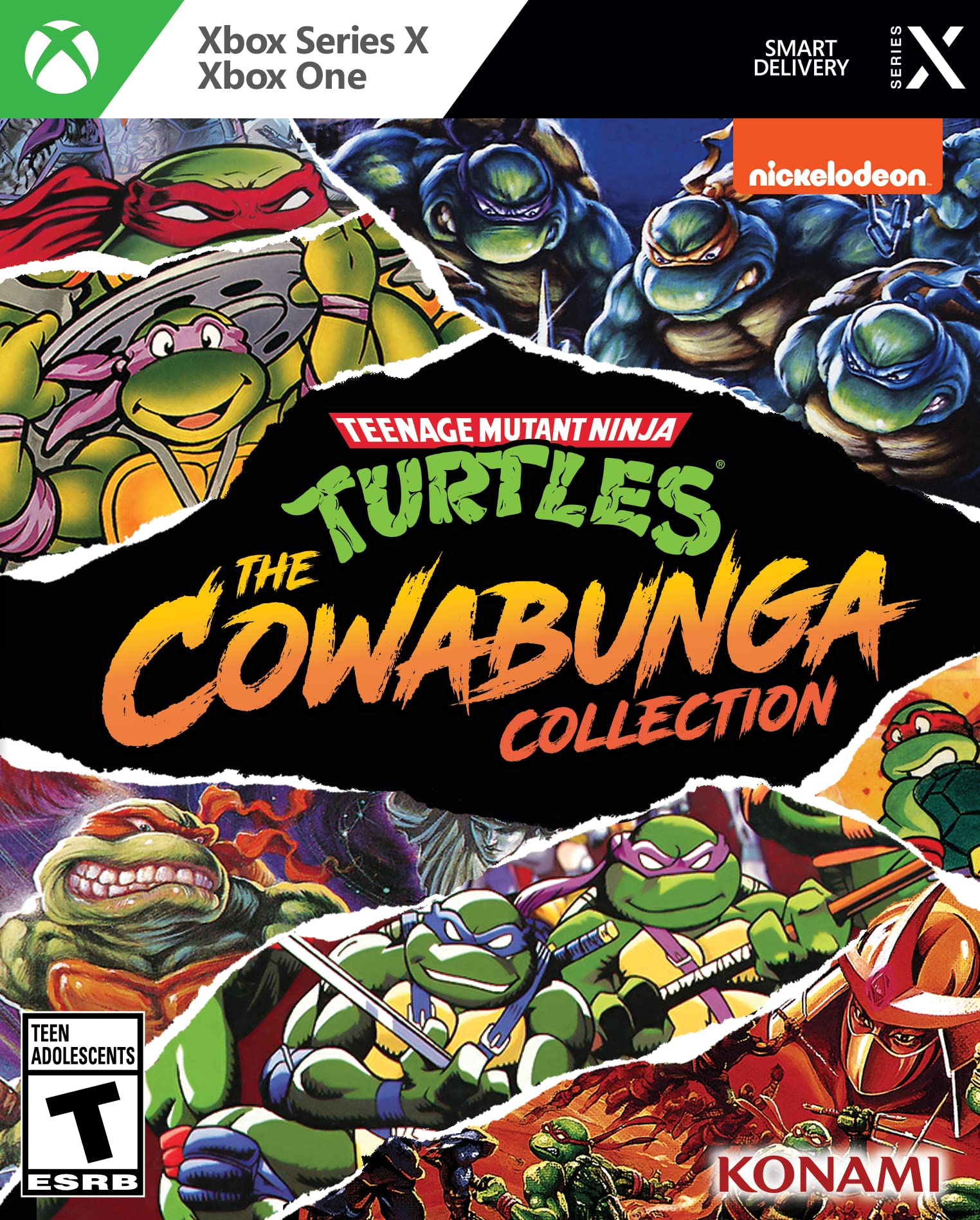 Konami Teenage Mutant Ninja Turtles Cowabunga Collection Game - Model 30257 for Xbox Series X