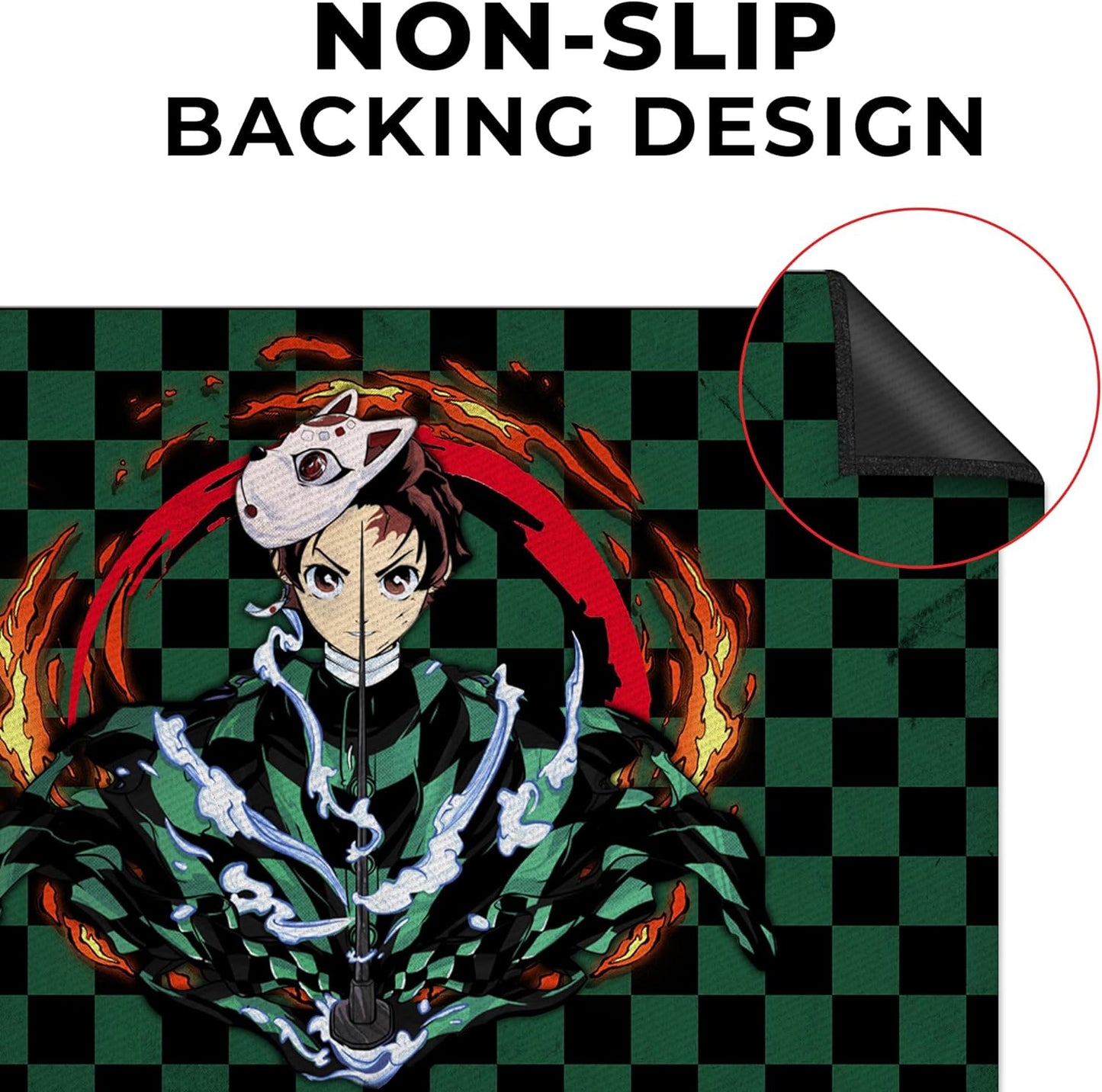 Anime Decor Rug- 62x40 inches