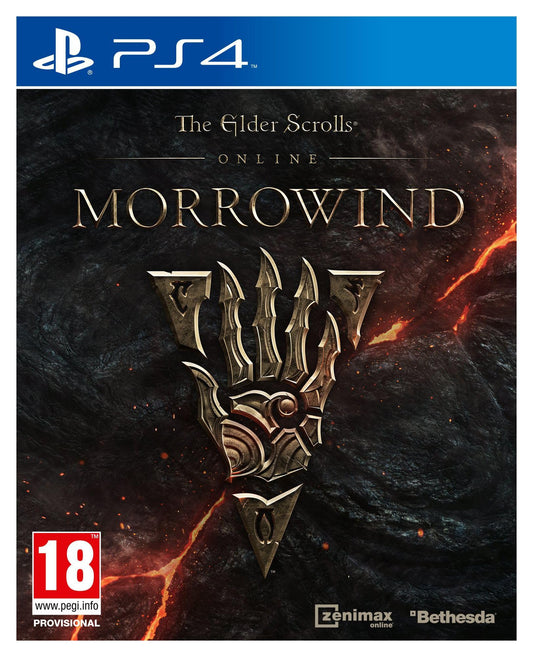 Bethesda The Elder Scrolls Online: Morrowind (PS4) - Model 220213, Action RPG Game