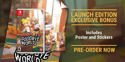 PM Studios Goodbye World Game for Nintendo Switch - Model GQT96810SWI