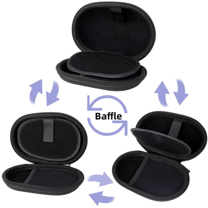 co2CREA Hard Case for Logitech G502 X Plus & G502 Hero - Black Gaming Mouse Protection