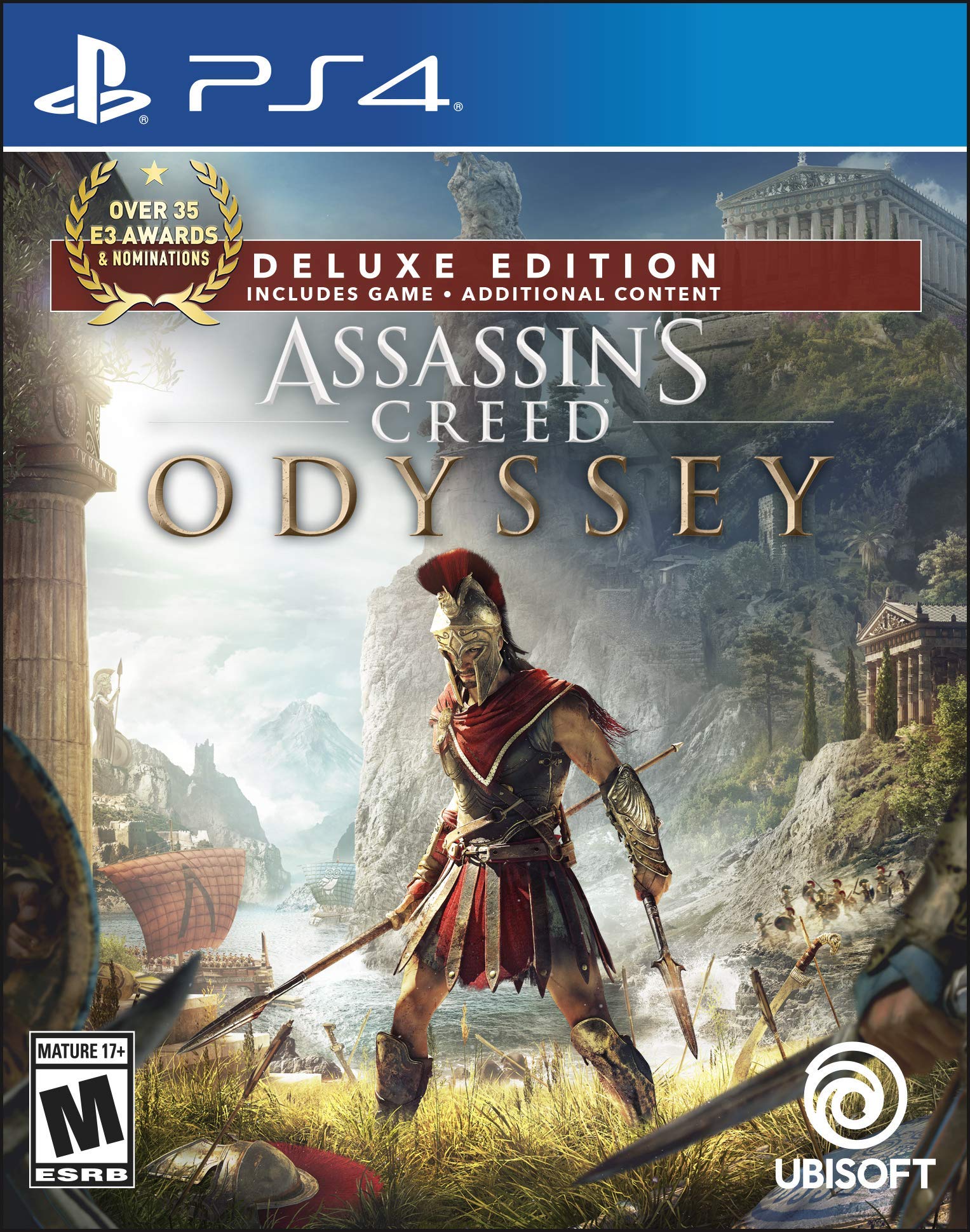 Assassins Creed Odyssey Deluxe Edition - PlayStation 4 (Renewed)