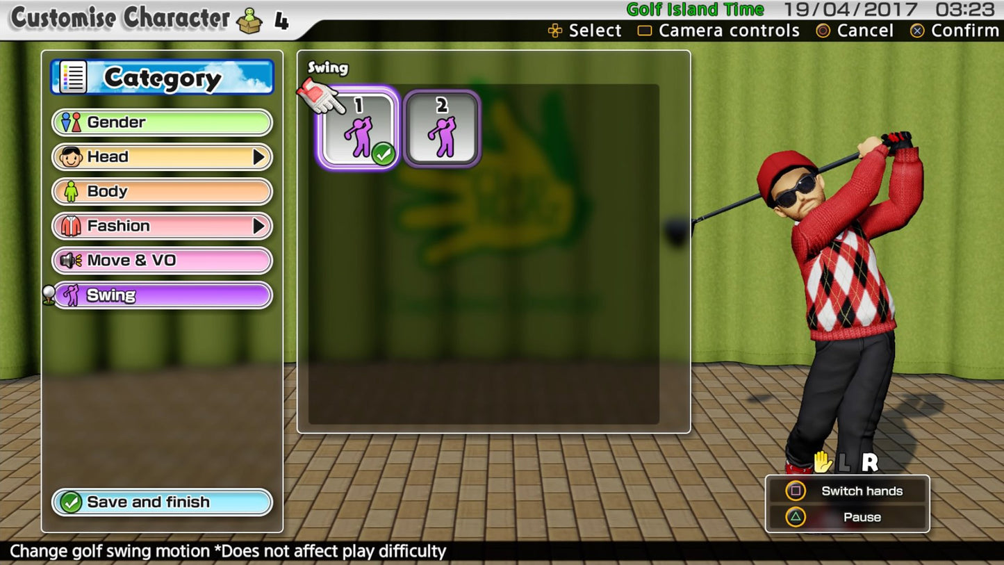 PlayStation Everybody's Golf Game for PS4 - Model 3001591, Engaging Sports Experience, Fun for All Ages