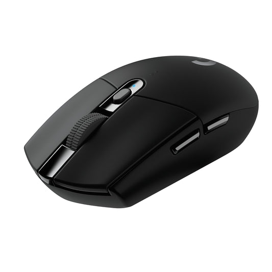 Logitech G305 Wireless Gaming Mouse - Hero 12K Sensor, 12,000 DPI, 6 Buttons, 250h Battery Life, Black