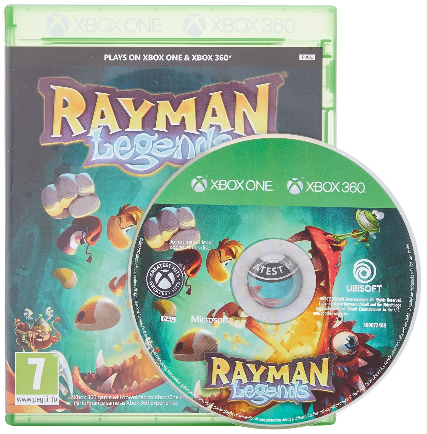 Ubisoft Rayman Legends Classics 2 for Xbox 360 - Model 242185