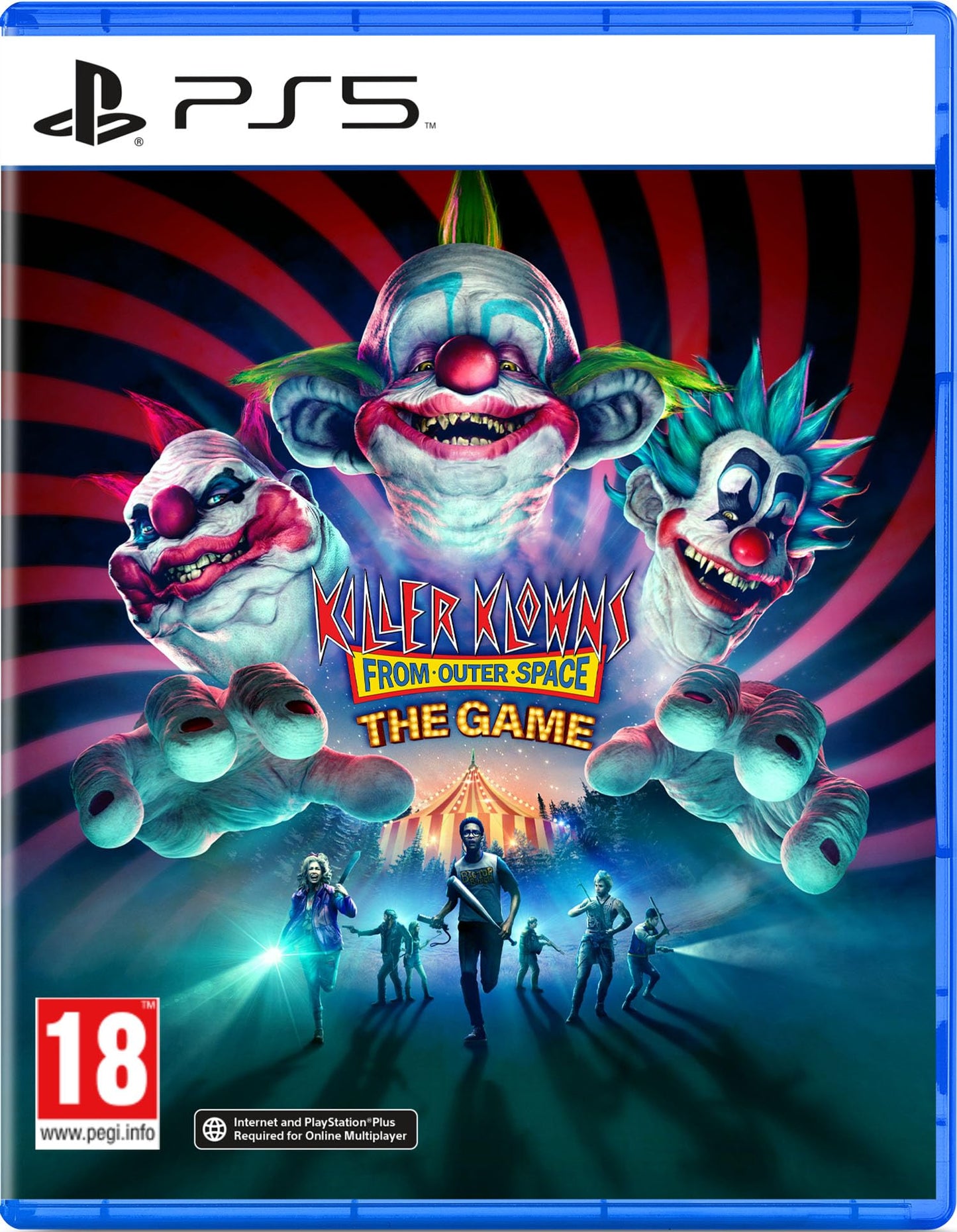 Skybound Games Killer Klowns From Outer Space: The Game for PS5 - Thrilling Action, Multiplayer Fun, Perfect for Fans
