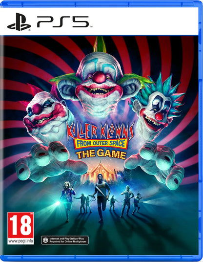 Skybound Games Killer Klowns From Outer Space: The Game for PS5 - Thrilling Action, Multiplayer Fun, Perfect for Fans