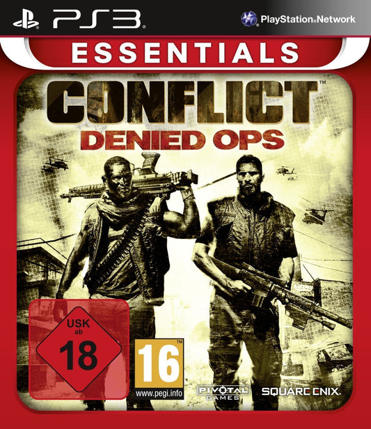 Square Enix Eidos Conflict Denied Ops PS3 Game - Model 54417, Essentials Edition