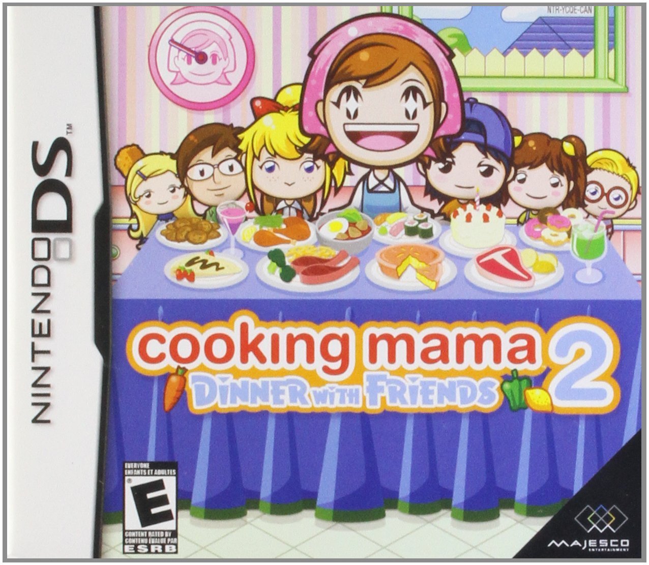 Nintendo Cooking Mama 2 Game - Model 015055 for Nintendo DS