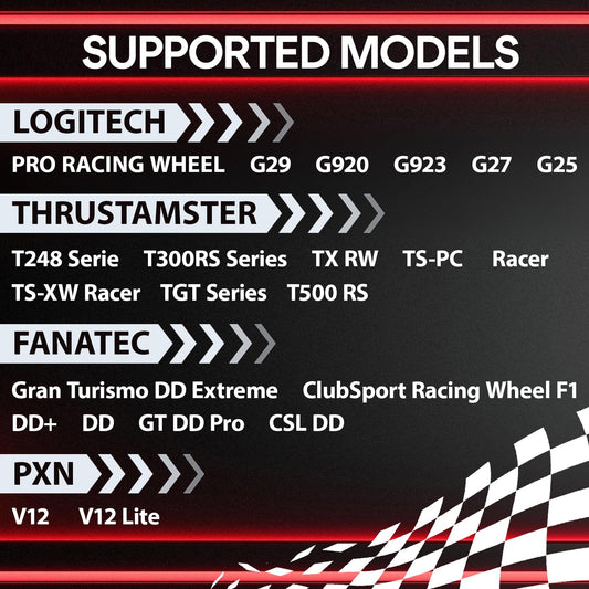 RACGTING Racing Simulator Cockpit with Monitor Stand for G PRO/G29/G920/G923, Thrustmaster T300RS, FANATEC CSL DD - Black and Red