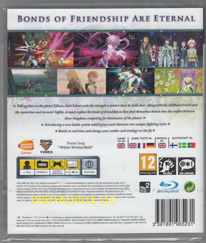 Bandai Namco Tales of Graces F Game - Black - Model 3391891965231