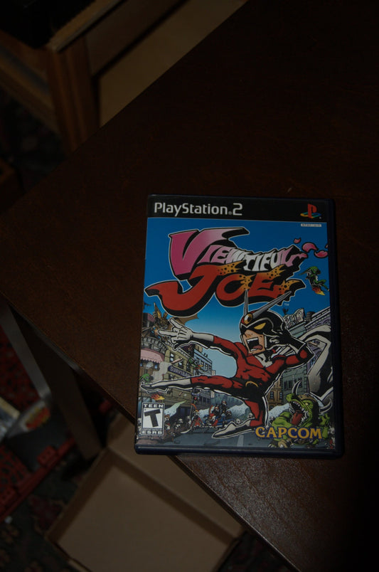 Capcom Viewtiful Joe Game for PlayStation 2 - Model 26035, Action Platformer, Classic Adventure