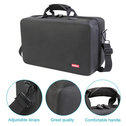 Diocall Hard Case for PS5 Slim 2023 - Protective Travel Case for Console & Controllers - Black, Model CaseP5 7723