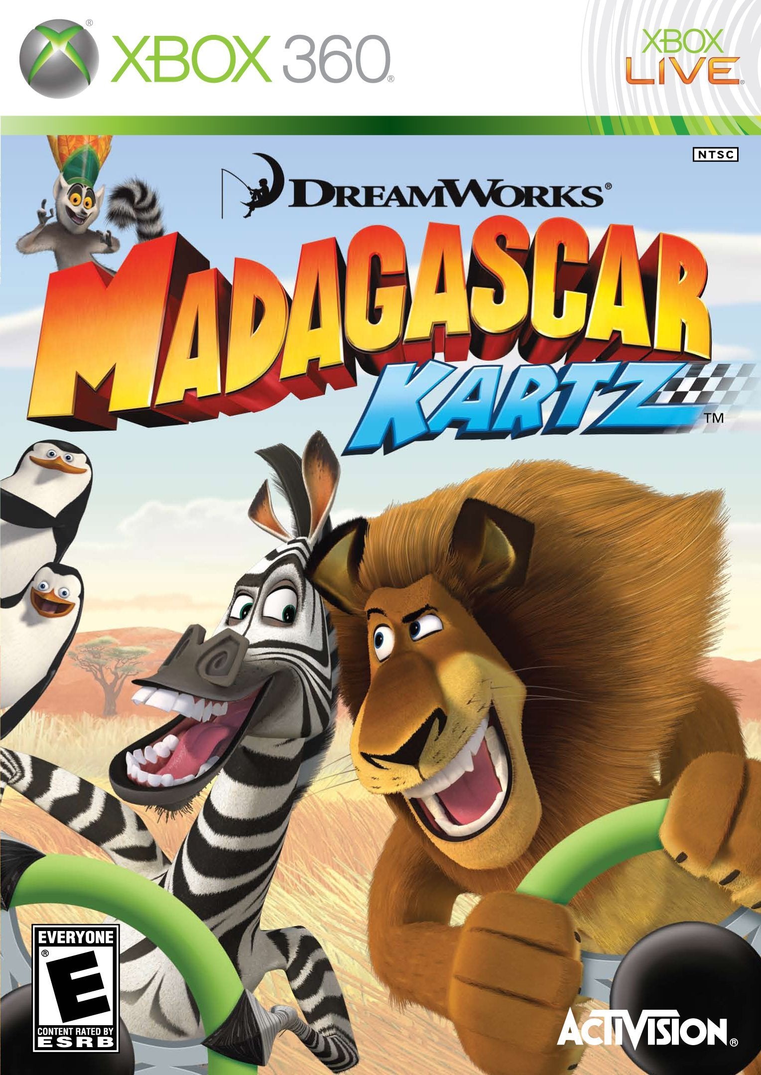 Madagascar Kartz - Xbox 360 (Game Only) (Renewed)
