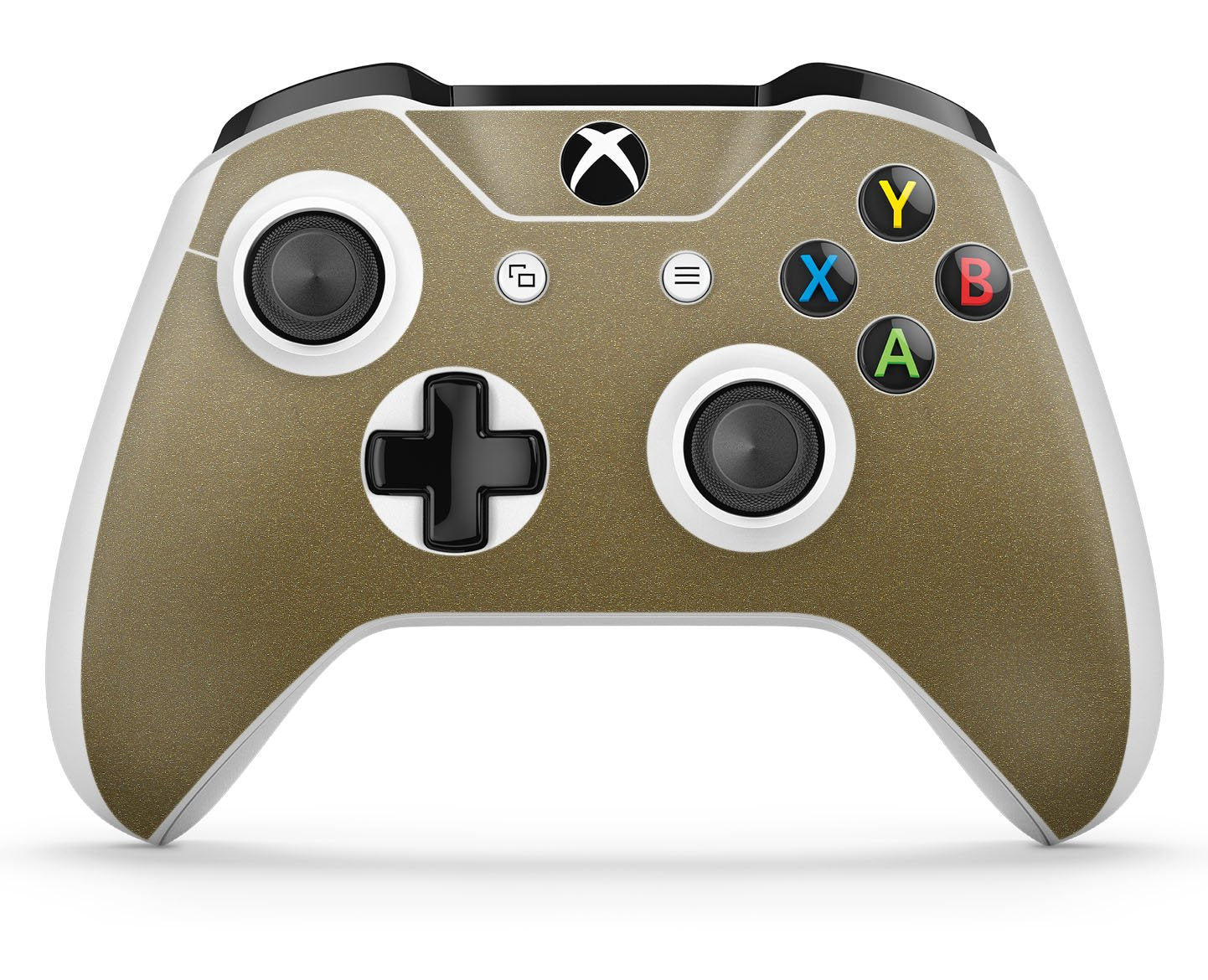 1 x Metallic Gold Compatible with Xbox One S Controller Skins Full Wrap Vinyl Sticker