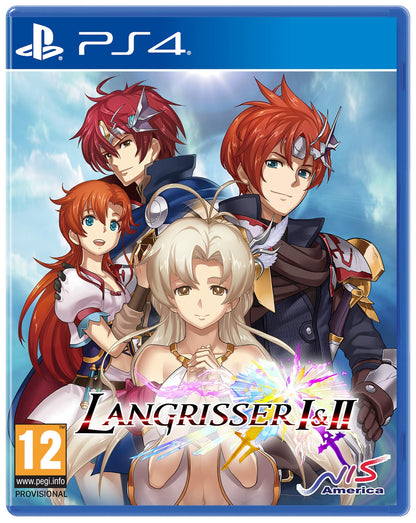 NIS America Langrisser I & II for PS4 - Tactical RPG, Model 243267, Engaging Strategy Gameplay