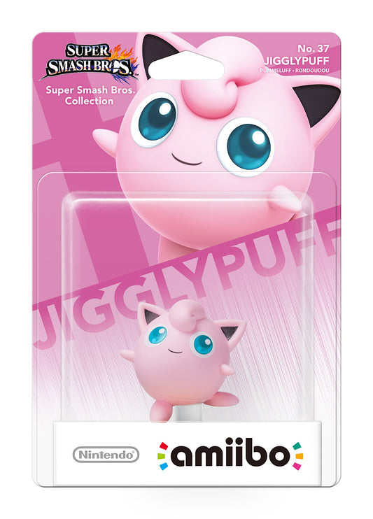 Nintendo Jigglypuff amiibo - Super Smash Bros Series, Model 142297, Europe/Australia Import