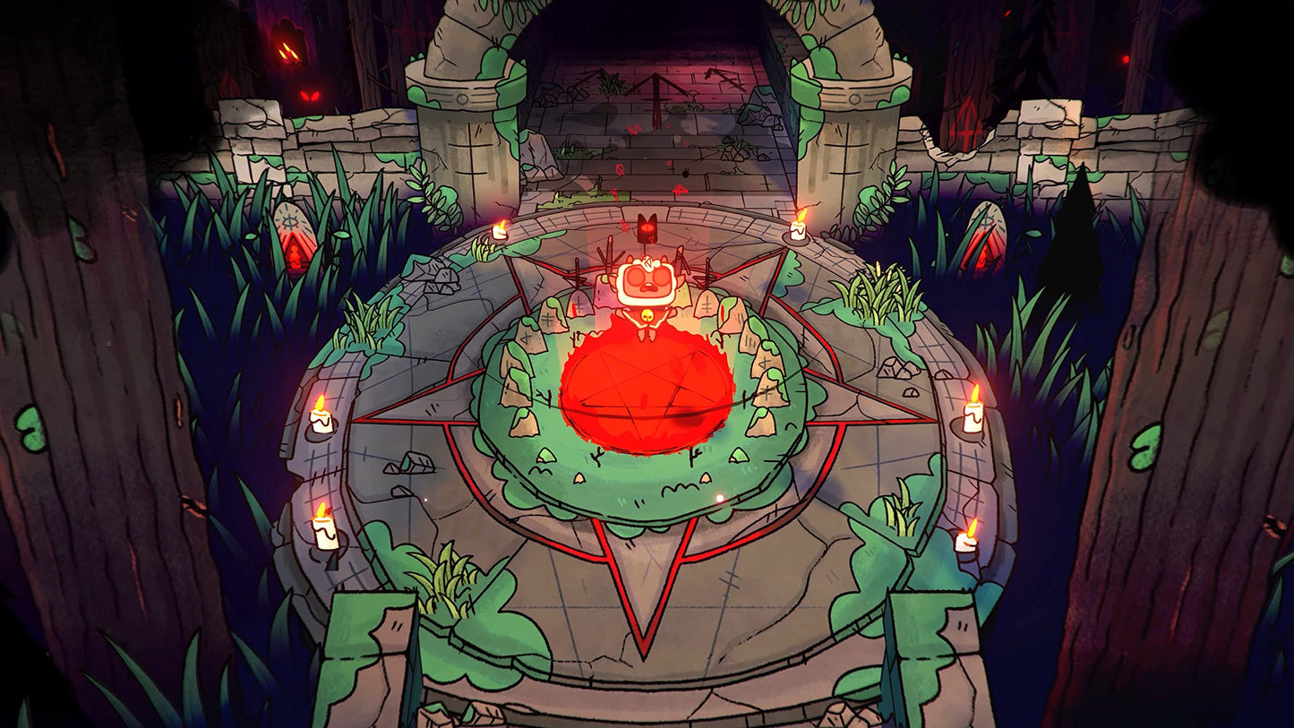 Devolver Digital Cult of the Lamb Deluxe Edition - Engaging Gameplay, Unique Art Style, Digital Content Included