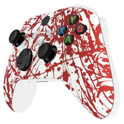 eXtremeRate Xbox Series X & S Controller Replacement Shell - Blood Scary-Theme Housing Cover, Model FX3S205