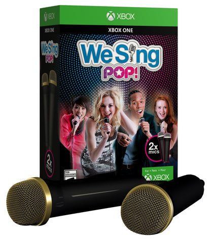 THQ Nordic We Sing Pop! 2-Mic Karaoke Game for Xbox One - Model 21182